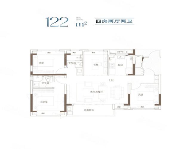 G户 4室2厅2卫