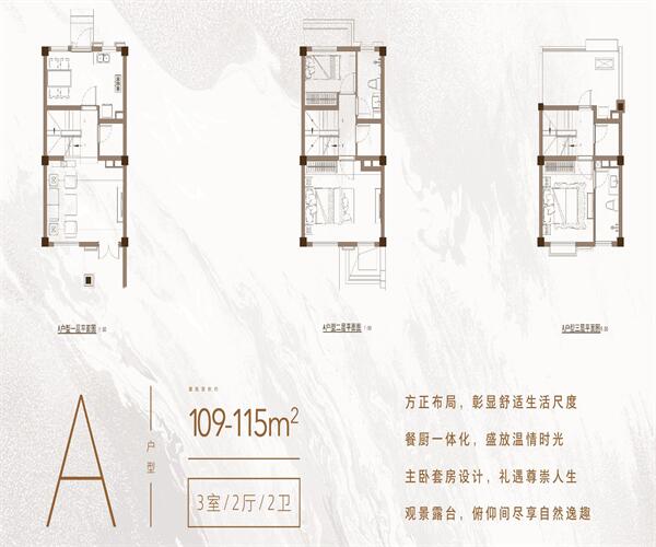 A户型 联排别墅